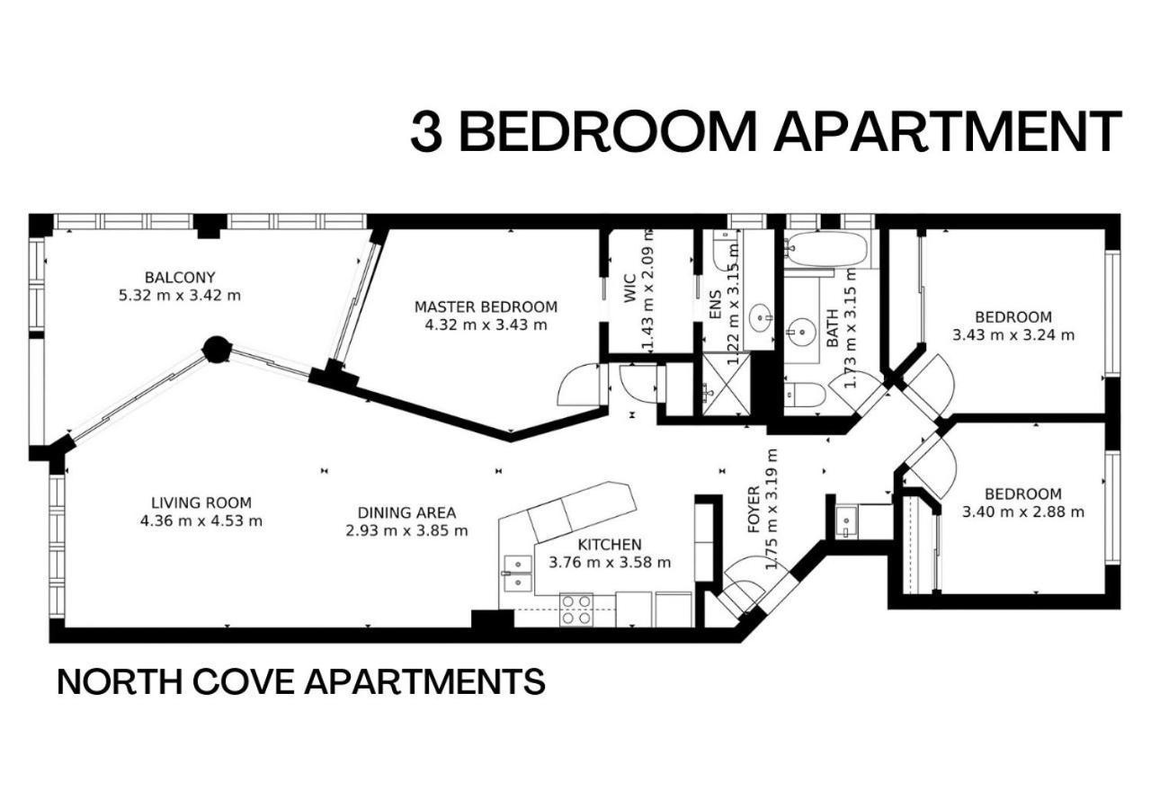 North Cove Waterfront Suites Cairns Phòng bức ảnh